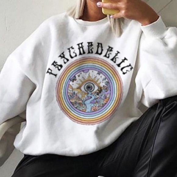 Tops - Psychedelic sweatshirt